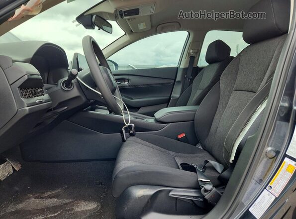1HGCY1F2XRA057951 2024 HONDA ACCORD Gray წინა სალონის ხედი