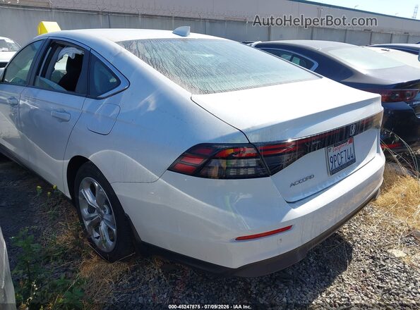 1HGCY1F2XRA077732 2024 HONDA ACCORD Белый Задняя левая четверть