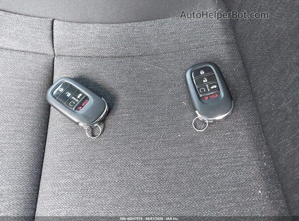 1HGCY1F2XRA077732 2024 HONDA ACCORD Белый Вид панели приборов