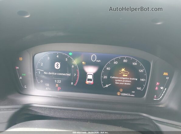 1HGCY1F2XSA042789 2025 HONDA ACCORD Silver Widok tylnych siedzeń