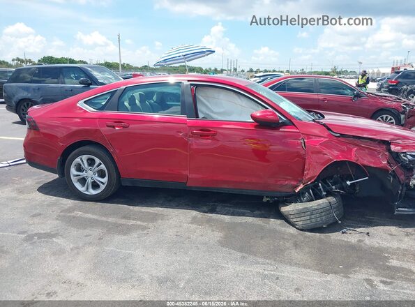 1HGCY1F2XSA074707 2025 HONDA ACCORD Red Vista frontal