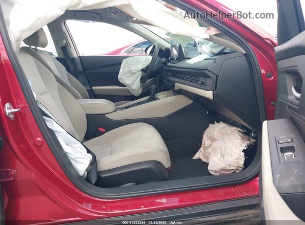 1HGCY1F2XSA074707 2025 HONDA ACCORD Red Vista interior delantera