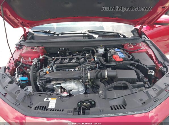 1HGCY1F2XSA074707 2025 HONDA ACCORD Red Vista trasera