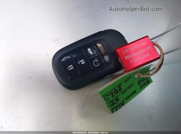 1HGCY1F2XSA074707 2025 HONDA ACCORD Red Vista del salpicadero
