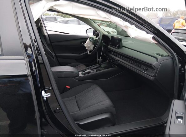 1HGCY1F2XSA091507 2025 HONDA ACCORD Black Вид салону спереду