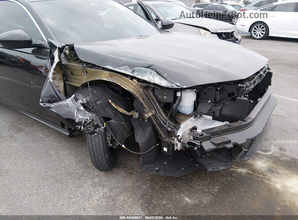 1HGCY1F2XSA091507 2025 HONDA ACCORD Black Вид спереду