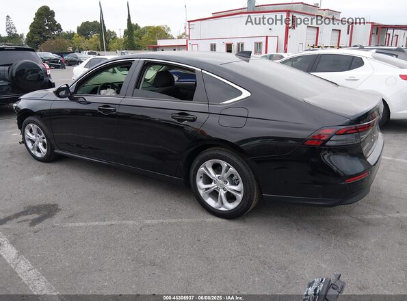 1HGCY1F2XSA091507 2025 HONDA ACCORD Black Задня ліва чверть