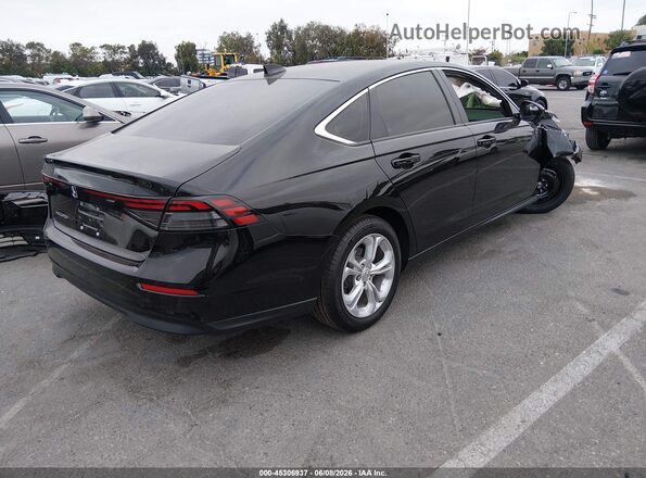 1HGCY1F2XSA091507 2025 HONDA ACCORD Black Задня права чверть