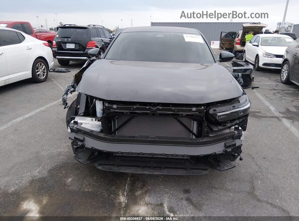 1HGCY1F2XSA091507 2025 HONDA ACCORD Black Вид задньої частини салону