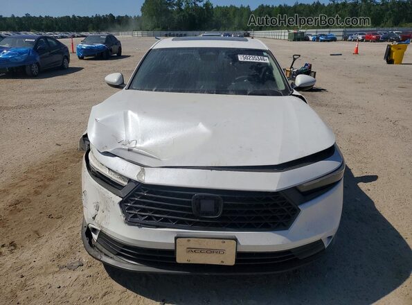 1HGCY1F30PA005282 2023 HONDA ACCORD White Front view