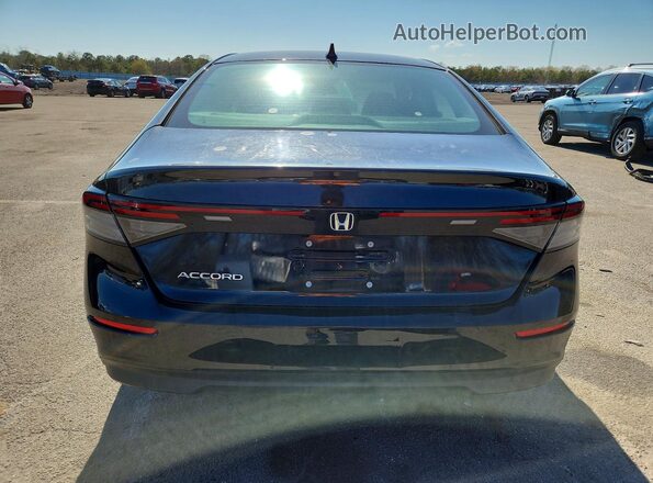 1HGCY1F30PA012300 2023 HONDA ACCORD Black Rear view