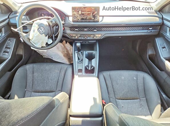 1HGCY1F30PA012300 2023 HONDA ACCORD Black Dashboard view