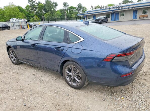 1HGCY1F30PA055759 2023 HONDA ACCORD Blue Trasero izquierdo