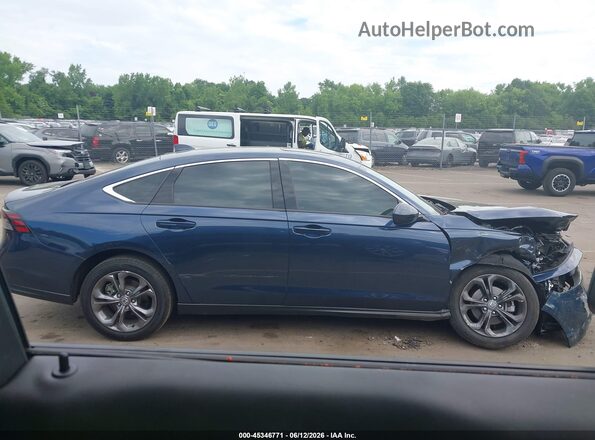 1HGCY1F30RA016480 2024 HONDA ACCORD Dark Blue Rear interior view