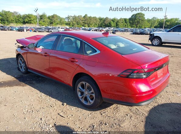 1HGCY1F30RA024949 2024 HONDA ACCORD Red Задня ліва чверть