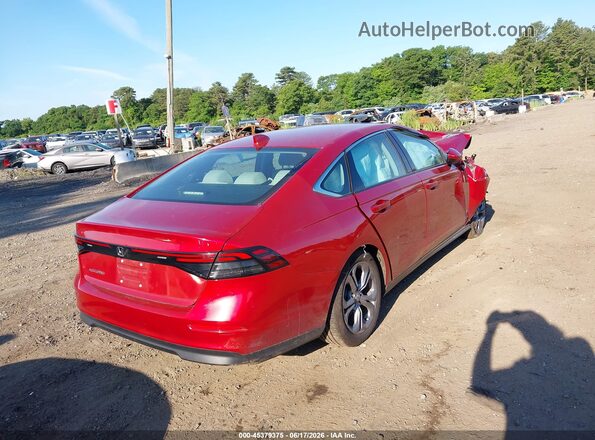 1HGCY1F30RA024949 2024 HONDA ACCORD Red Задня права чверть