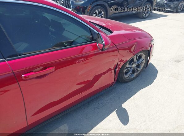 1HGCY1F31PA031308 2023 HONDA ACCORD Burgundy Вид спереду