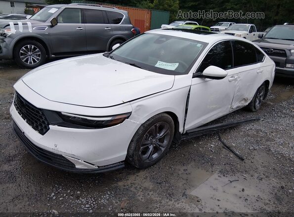 1HGCY1F31PA047315 2023 HONDA ACCORD White Przód lewy