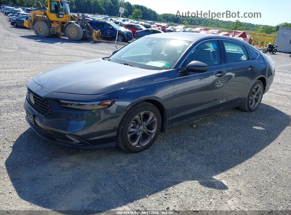 1HGCY1F31PA058976 2023 HONDA ACCORD Синий Передняя левая четверть