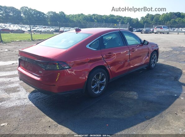 1HGCY1F31RA067924 2024 HONDA ACCORD Red Задня права чверть