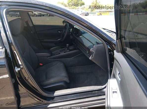 1HGCY1F31RA070029 2024 HONDA ACCORD Black Front interior view