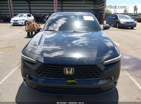 1HGCY1F31RA070029 2024 HONDA ACCORD Black Instrument cluster view