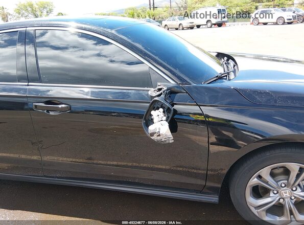 1HGCY1F31RA070029 2024 HONDA ACCORD Black Front view