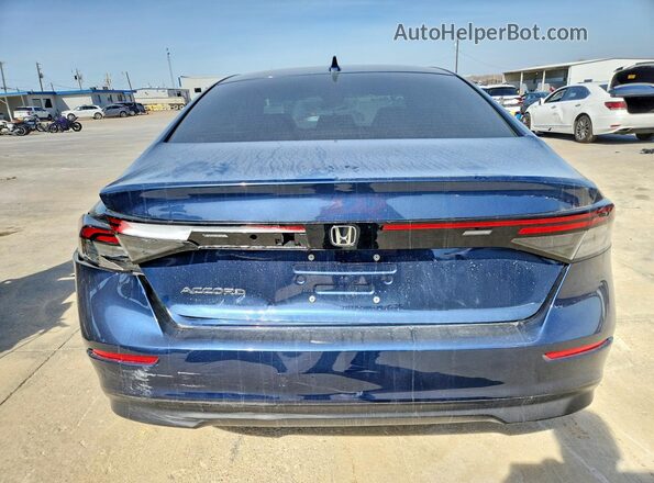1HGCY1F31RA080155 2024 HONDA ACCORD Blue უკანა ხედი