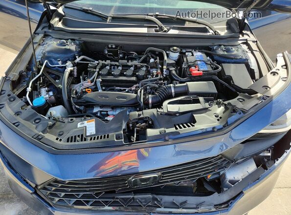 1HGCY1F31RA080155 2024 HONDA ACCORD Blue უკანა სალონის ხედი