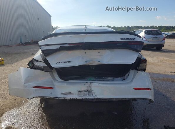 1HGCY1F32PA006837 2023 HONDA ACCORD White Rear view