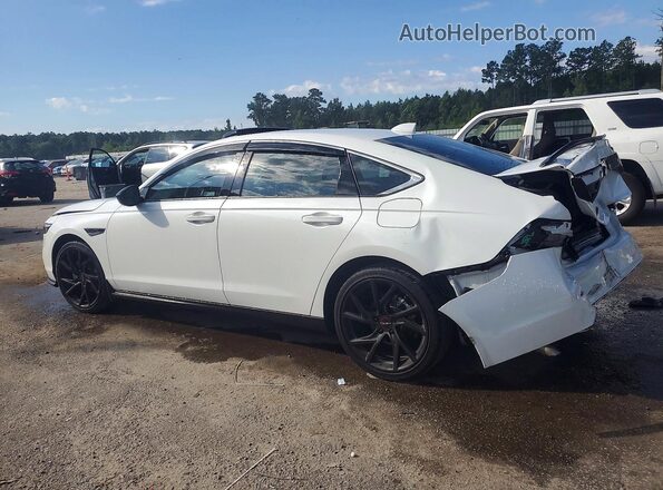 1HGCY1F32PA006837 2023 HONDA ACCORD White Rear left