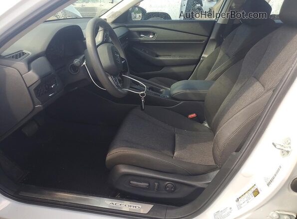 1HGCY1F32PA006837 2023 HONDA ACCORD White Front interior view