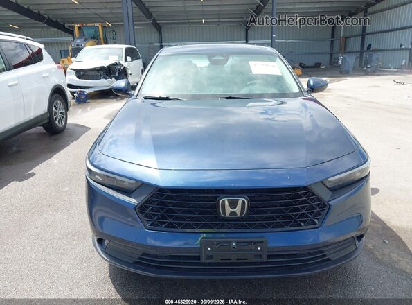 1HGCY1F32RA027299 2024 HONDA ACCORD Blue Սարքավորումների վահանակի տեսք
