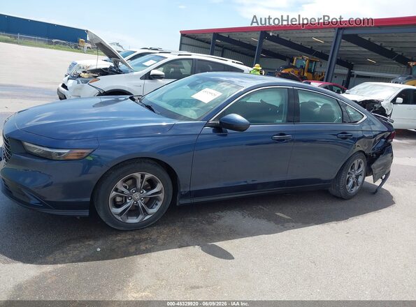 1HGCY1F32RA027299 2024 HONDA ACCORD Blue Սալոնի 360 աստիճան տեսք