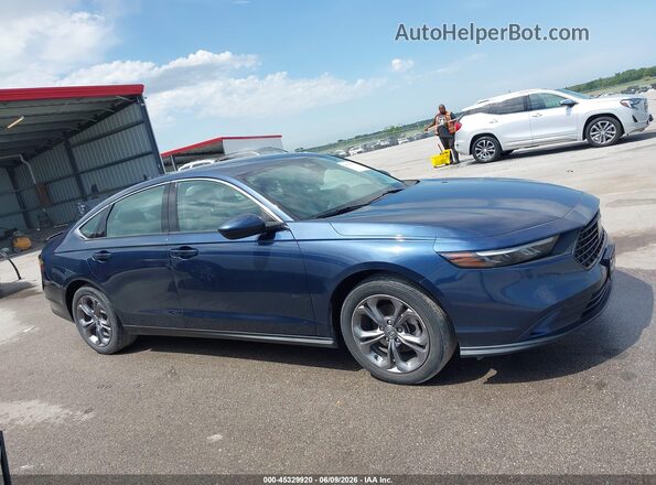 1HGCY1F32RA027299 2024 HONDA ACCORD Blue Սալոնի հետևի տեսք