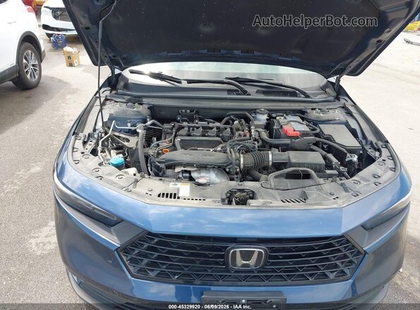 1HGCY1F32RA027299 2024 HONDA ACCORD Blue Հետևի տեսք