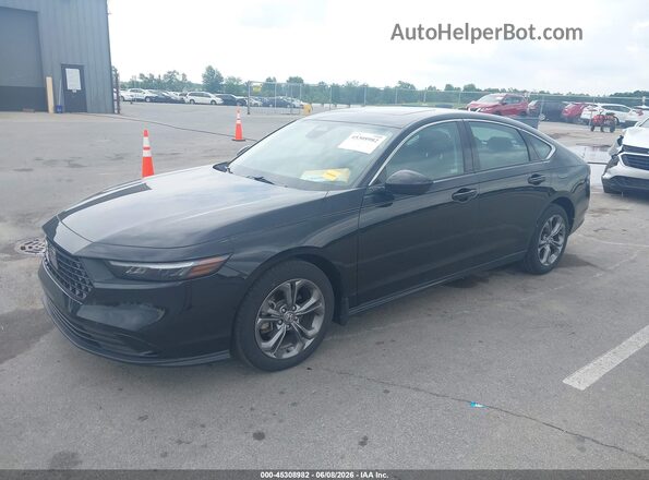 1HGCY1F32RA070122 2024 HONDA ACCORD Black Vista tres cuartos delantera izquierda