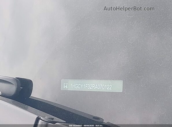 1HGCY1F32RA070122 2024 HONDA ACCORD Black Vista del compartimento del motor