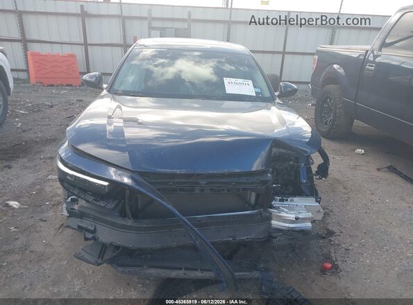 1HGCY1F32RA084635 2024 HONDA ACCORD Blue ხელსაწყოთა პანელის ხედი