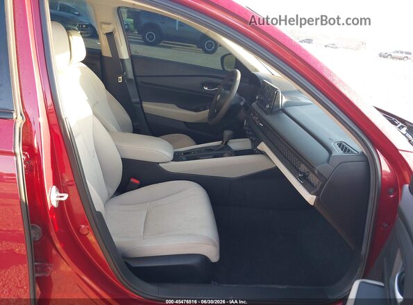 1HGCY1F32RA090919 2024 HONDA ACCORD Red წინა სალონის ხედი