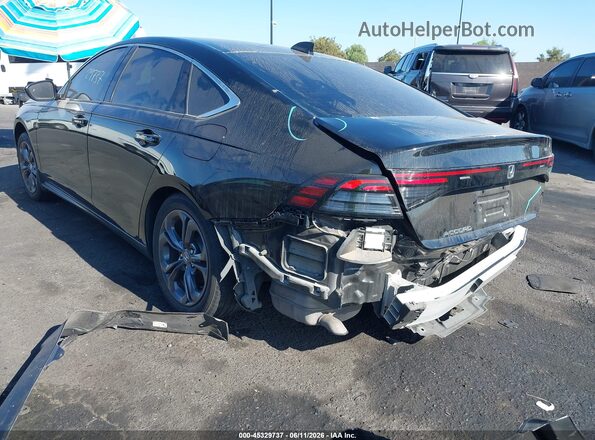 1HGCY1F33PA006121 2023 HONDA ACCORD Black Rear left