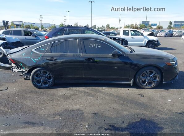 1HGCY1F33PA006121 2023 HONDA ACCORD Black 360 interior view