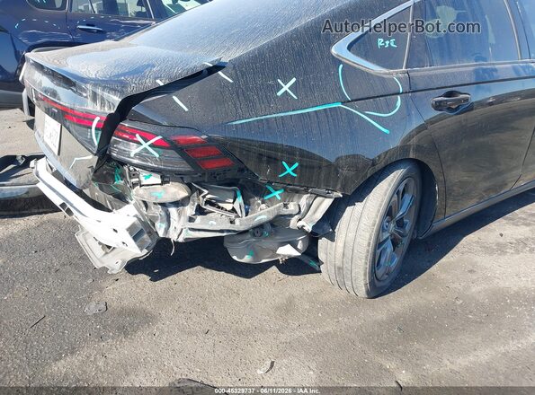 1HGCY1F33PA006121 2023 HONDA ACCORD Black Front view