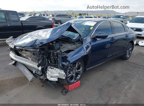 1HGCY1F33PA041810 2023 HONDA ACCORD Blue წინა ხედი