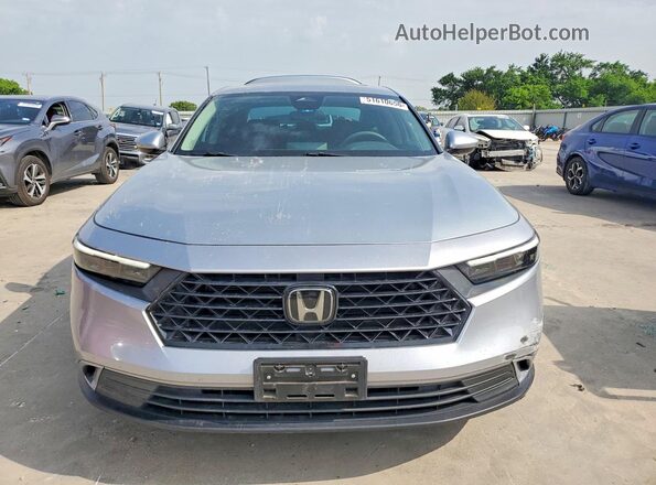 1HGCY1F33RA007661 2024 HONDA ACCORD Silver Դիմացի տեսք