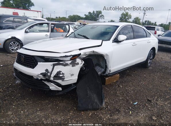 1HGCY1F34PA012168 2023 HONDA ACCORD White Vista tres cuartos delantera izquierda