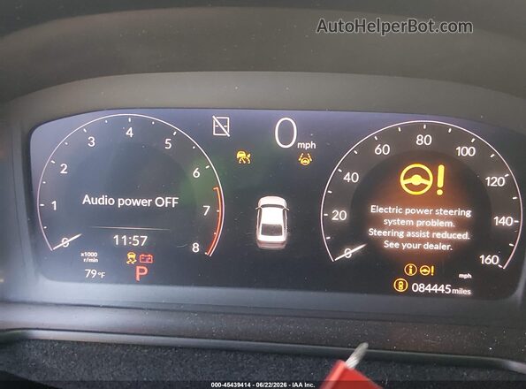 1HGCY1F34PA050256 2023 HONDA ACCORD Silver უკანა სავარძლების ხედი