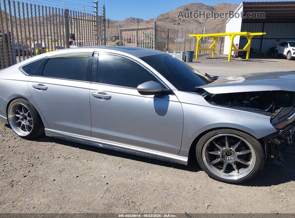 1HGCY1F34PA050256 2023 HONDA ACCORD Silver უკანა სალონის ხედი
