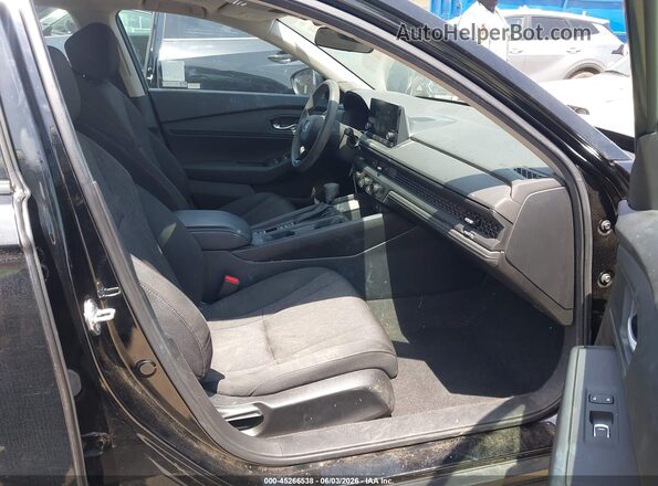 1HGCY1F34RA032987 2024 HONDA ACCORD Black Widok wnętrza z przodu