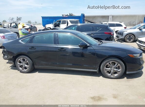 1HGCY1F34RA032987 2024 HONDA ACCORD Black Widok wnętrza 360 stopni